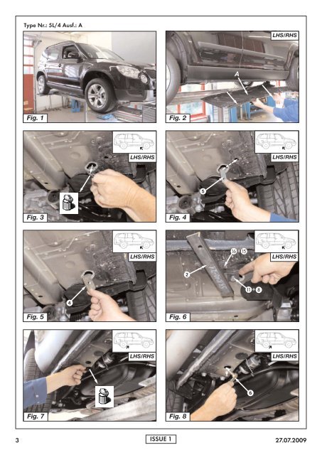 Fitting Instructions - Cobra-SOR