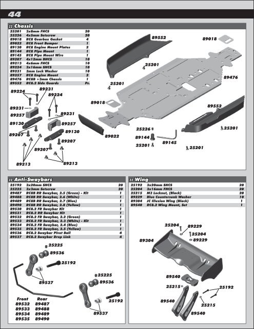 RC8.2 Manual and Catalog 6 16 2011.indd - Powertoys