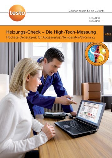 Heizungs-Check Ã¢Â€Â“ Die High-Tech-Messung