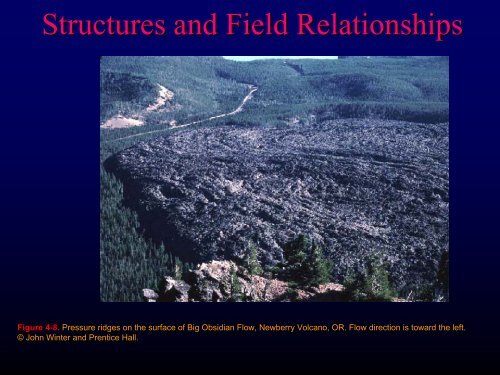 Igneous Structures and Field Relationships - Faculty web pages