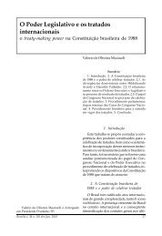 Poder Legislativo e Tratados Internacionais - STF