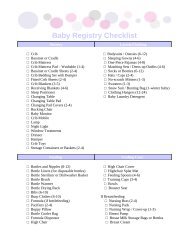 printable bridal registry checklist giftypedia