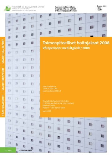 Toimenpiteelliset hoitojaksot 2008 - Vårdperioder med ... - THL