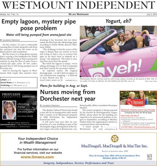 July 2 - Westmount Independent