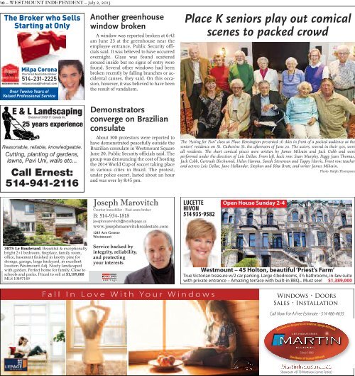 July 2 - Westmount Independent