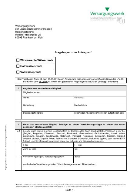 Antrag halbwaisenrente ab 18