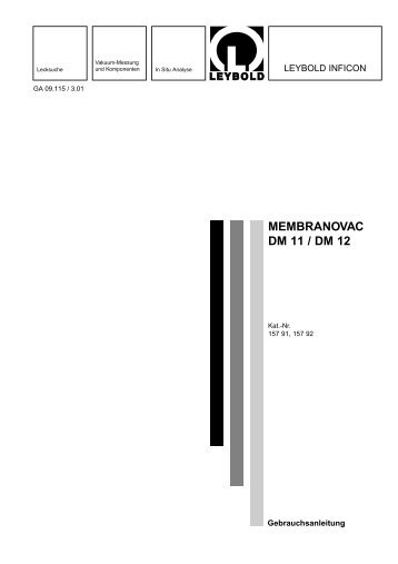 MEMBRANOVAC DM 11 / DM 12
