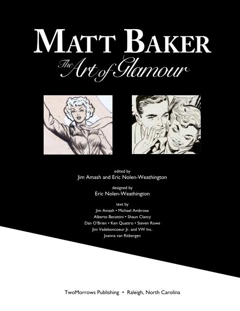 Matt Baker: The Art of Glamour - TwoMorrows Publishing Store