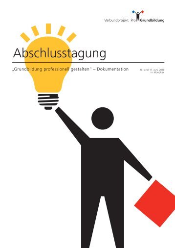 Abschlusstagung - ProGrundbildung