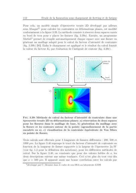 Identification des mécanismes de fissuration dans un alliage d ...