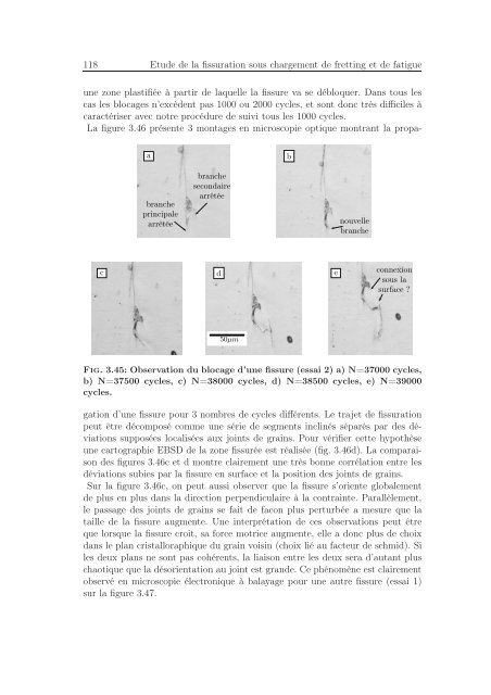 Identification des mécanismes de fissuration dans un alliage d ...