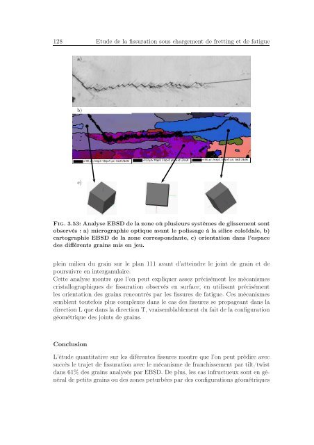 Identification des mécanismes de fissuration dans un alliage d ...