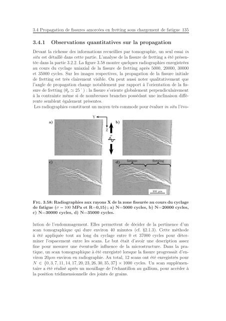 Identification des mécanismes de fissuration dans un alliage d ...