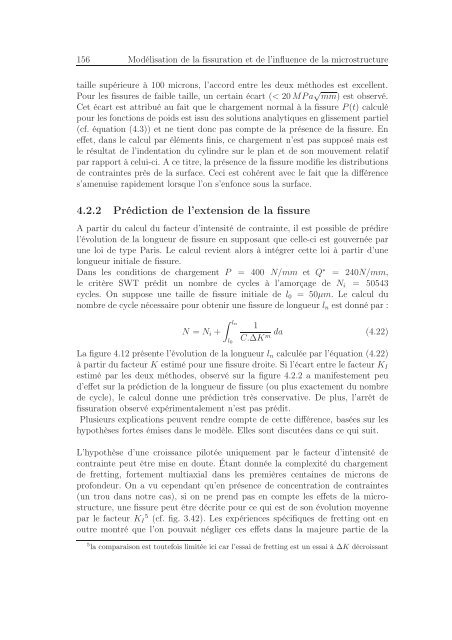 Identification des mécanismes de fissuration dans un alliage d ...