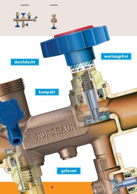 Das Armaturen-System der Hauswasserzentrale - R. Nussbaum AG