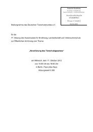 Deutscher Tierschutzbund e.V. - Deutscher Bundestag