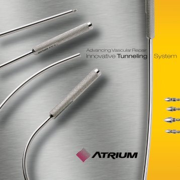 Product Brochure - Atrium Medical Corporation