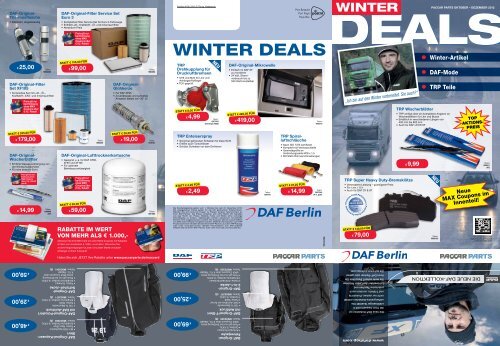 WINTER DEALS