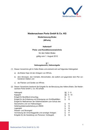 Niedersachsen Ports GmbH & Co. KG