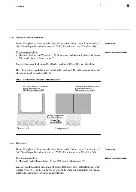 Baulicher Umweltschutz in der Landwirtschaft (BAFU / BLW, 2011)
