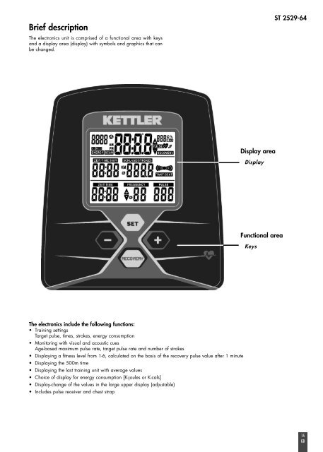 Computer- und Trainingsanleitung ST 2529-64