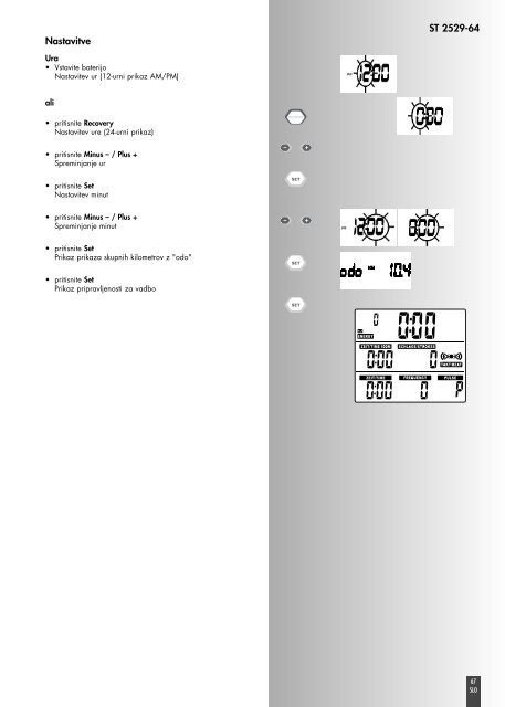 Computer- und Trainingsanleitung ST 2529-64