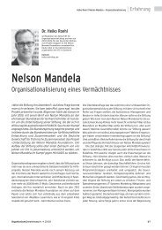 Nelson Mandela - Prof. Dr. Heiko Roehl