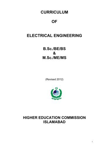Electrical Engineering - Higher Education Commission