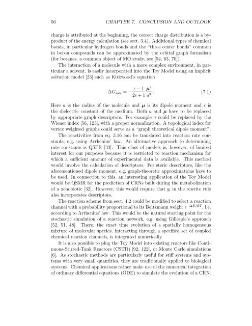 A Toy Model of Chemical Reaction Networks - TBI - UniversitÃ¤t Wien