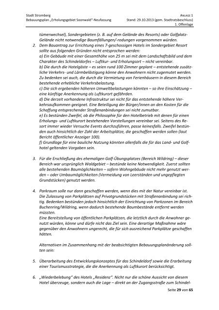 4. Anlage 1 Abwägungen.pdf - Verbandsgemeinde Stromberg