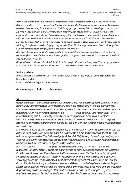 4. Anlage 1 Abwägungen.pdf - Verbandsgemeinde Stromberg