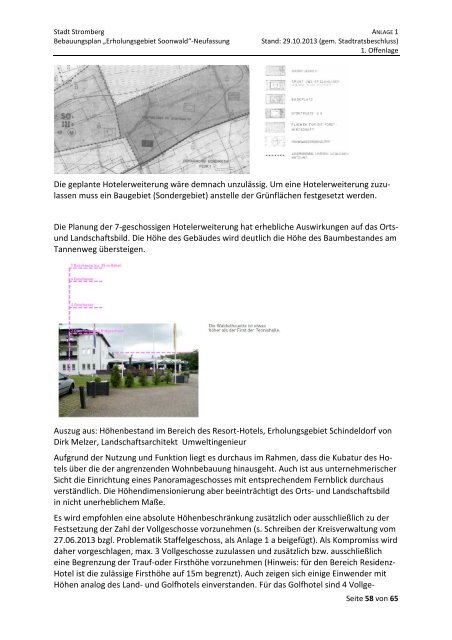 4. Anlage 1 Abwägungen.pdf - Verbandsgemeinde Stromberg