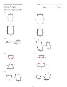 7 Similar Polygons Kuta 7 Similar Polygons Kuta