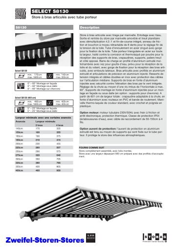 SELECT S8130 - Zweifel Storen, Guilbert Storen