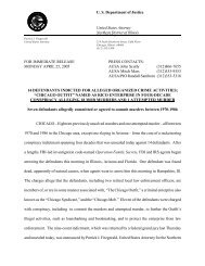 DOJ Press release on Indictment of Outfit Crime Bosses - Combined ...