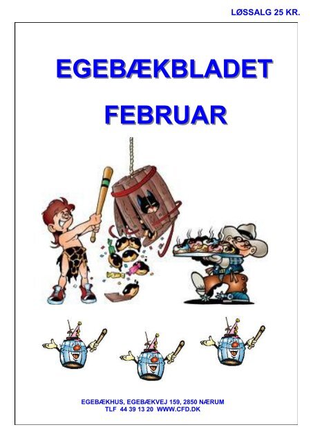 EGEBÃKBLADET FEBRUAR