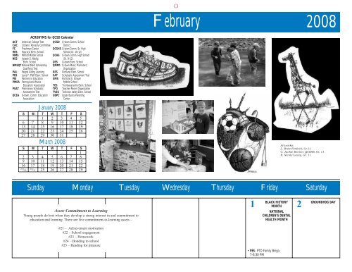 2007-08 Calendar and Parent Handbook - Quakertown Community ...