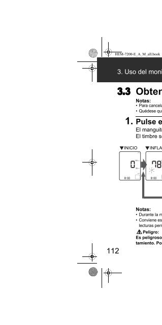 Modelo M3 Manual de instrucciones