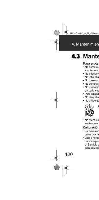 Modelo M3 Manual de instrucciones