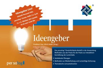 Ideengeber - Persolog GmbH