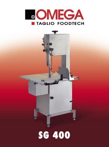 SG 400 - Omega Taglio Foodtech