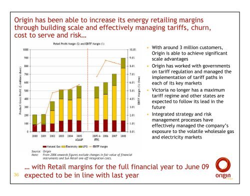 Balance Sheet Strength Provides Opportunities to ... - Origin Energy