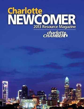 Newcomer Directory (15MB PDF) - Charlotte Chamber of Commerce