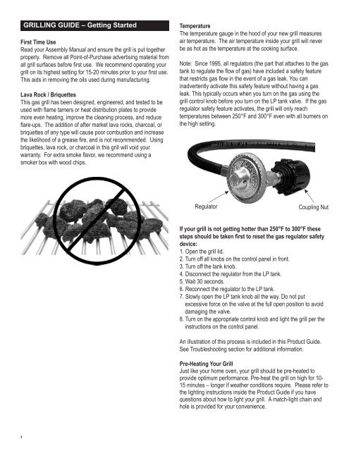 product guide model 463720110 - Char-Broil Grills