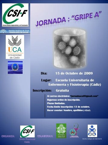 Jaque a la Gripe A - Universidad de CÃ¡diz