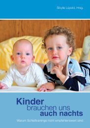 BroschÃ¼re - Kinder brauchen uns auch Nachts - Ferbern