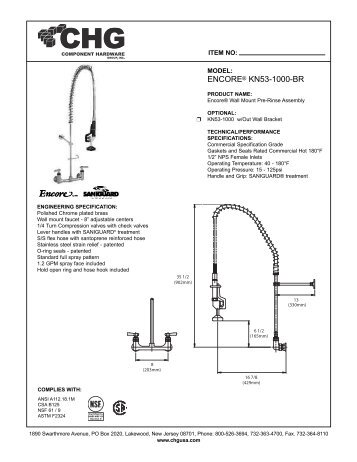 ENCOREÂ® KN53-1000-BR