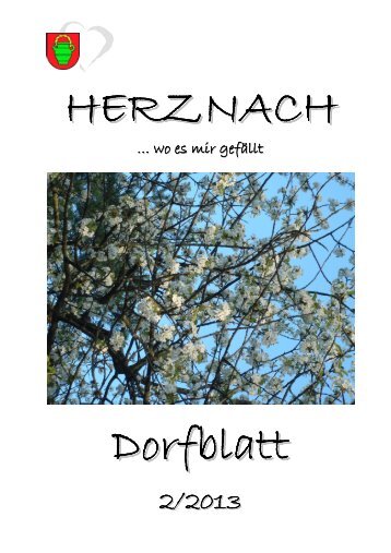 2. Ausgabe Mai - Gemeinde Herznach