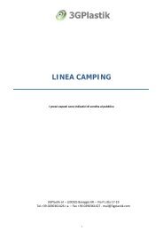 LINEA CAMPING - 3GPlastik