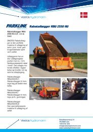 Brochuremateriale RabatudlÃ¦gger RBU 2550HU ... - VP Industries